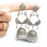 Indian Gold Jhumka Earrings for Women egfradb1g-2