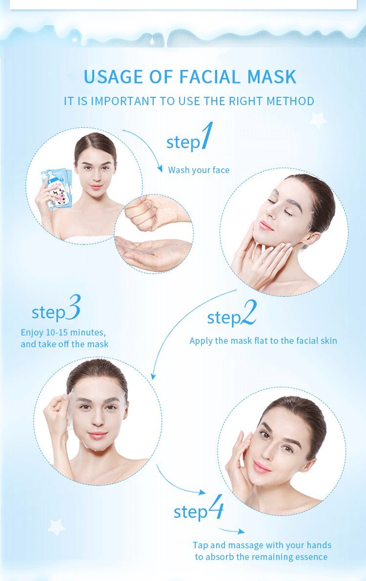 BISUTANG Milk Nourishing Mask Hydrates And Nourishes The Skin To Remove Acne Whiten And Anti Wrinkle And Anti Aging Face Care  mkfrweu1d-3