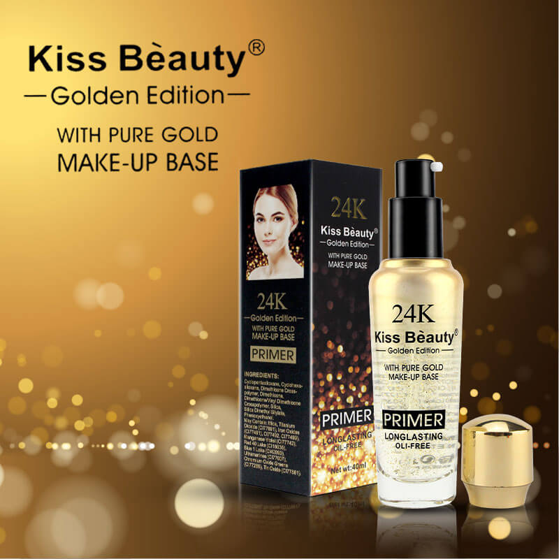 Kiss Beauty Golden Edition 24K Gold New Liquid Primer  kbgpclz7c-2