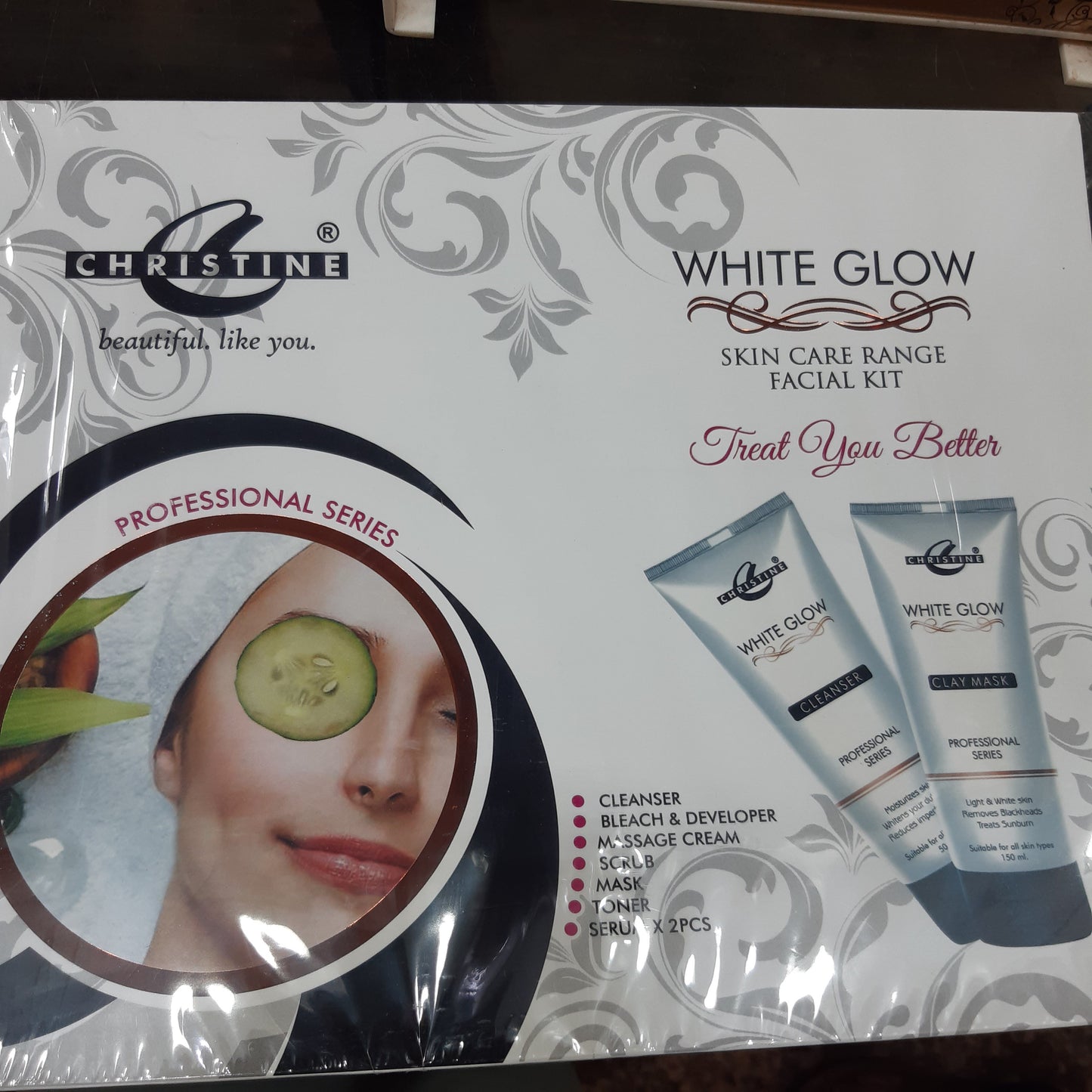 Christine White glow skin care range facial kit cfkwez2a-6