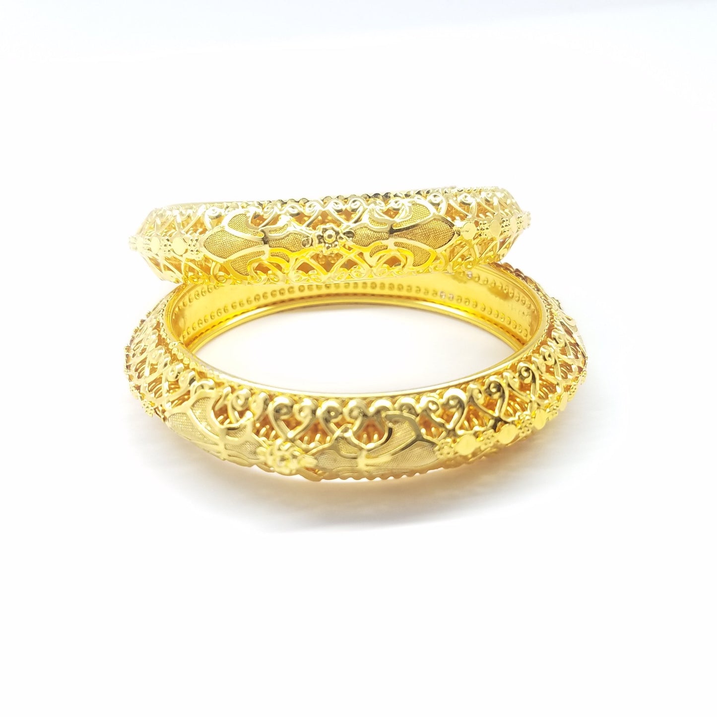 Pack of 2 GoLdeN Bangles bl24gde1a-8