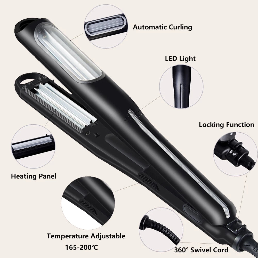 New Automatic Hair Curling Iron Corn Plate Curler For Women Corn Splint Curlers Irons Wand Men Hair Styling Tool
