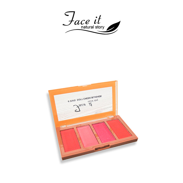 face it natural story4 Soft Cheek Blusher on