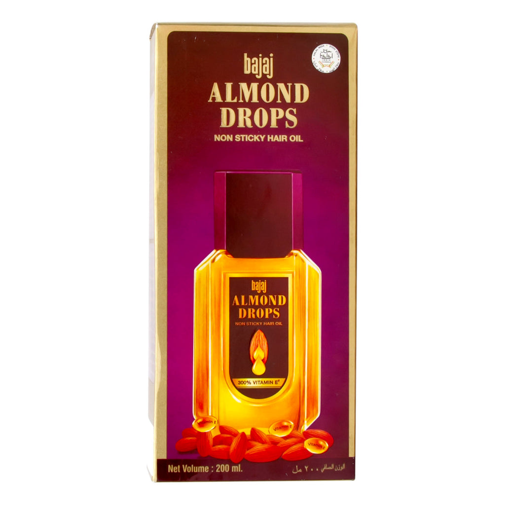 Bajaj Almond Drops Non Sticky Hair Oil badywz1d-7