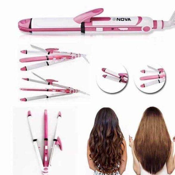 Shinon 4 in 1 Hair Curler & Straightener  shscwez2d-2