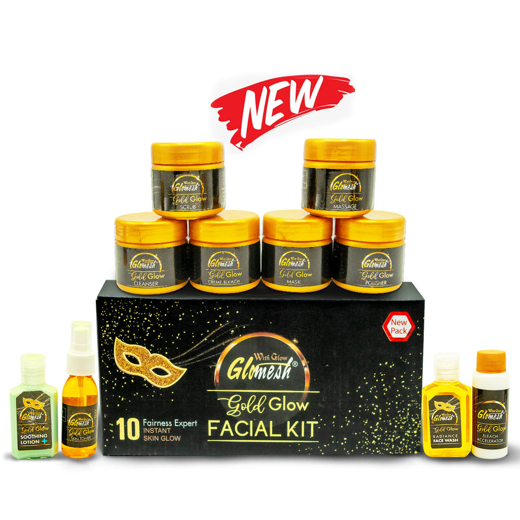 GOLD FACIAL KIT Gold Facial Kit Complete 10 Steps gfkgdz2a-8