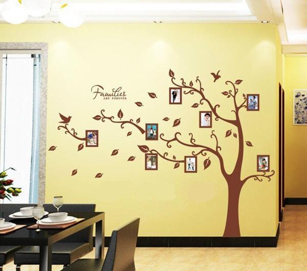 AY218 Wall sticker Tree Hanging Frames tow-saided