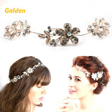Stylish Flashing Ornaments Rhinestone Pearl Bridal Hair Clip Accessories Jewelry Wedding Elegant Crystal Bride Hair Comb Headwear hpfrcrd1d-6
