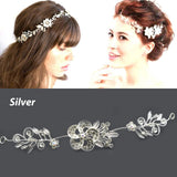 Stylish Flashing Ornaments Rhinestone Pearl Bridal Hair Clip Accessories Jewelry Wedding Elegant Crystal Bride Hair Comb Headwear hpfrcrd1d-6