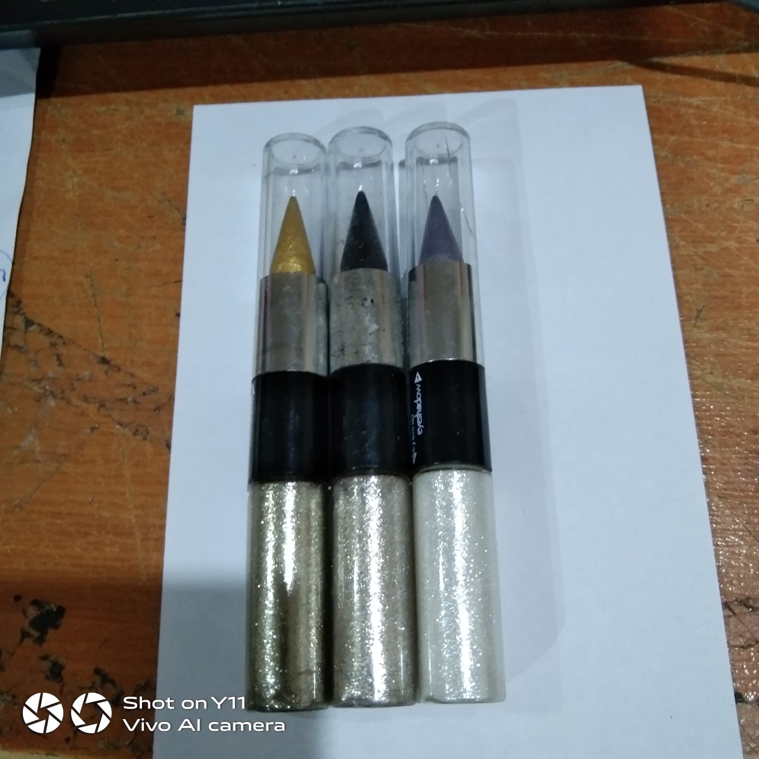 Hengfang Waterproof 2 In 1 Liquid Eyeshadow Eyeliner and Eye Pencil Eye Shadow Makeup Shimmer and Shine llfrmis3a-1