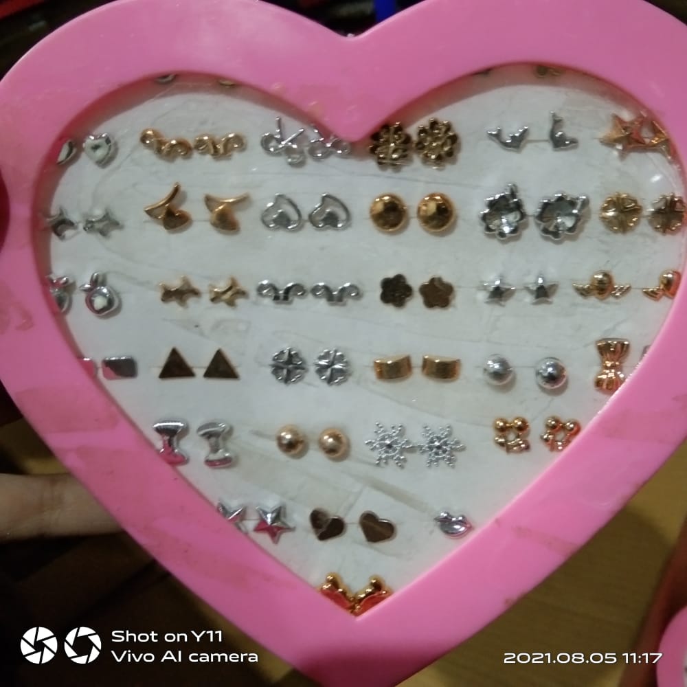 36 Pair/lot Women Animal Flower Small Stud Earrings Sets Girl Child Baby Enam0el Mini Earring Party Jewelry Friend Birthday Gift