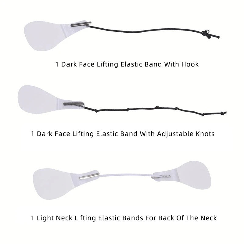 Face Lifting Sticker pack of 10, Invisible Face Lifting Patches Thin Face Chin Lift Tape, Face Lift Adhesive Tape Invisible Thin Face Stickers V-Shape Face Lift Tape Make-up Face Lift Tools, for Face