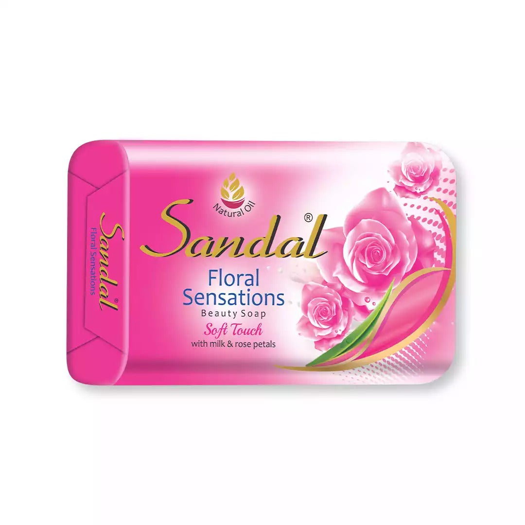 Sandal Whitening Soap Milk & Gold Dustede & Petals Soap