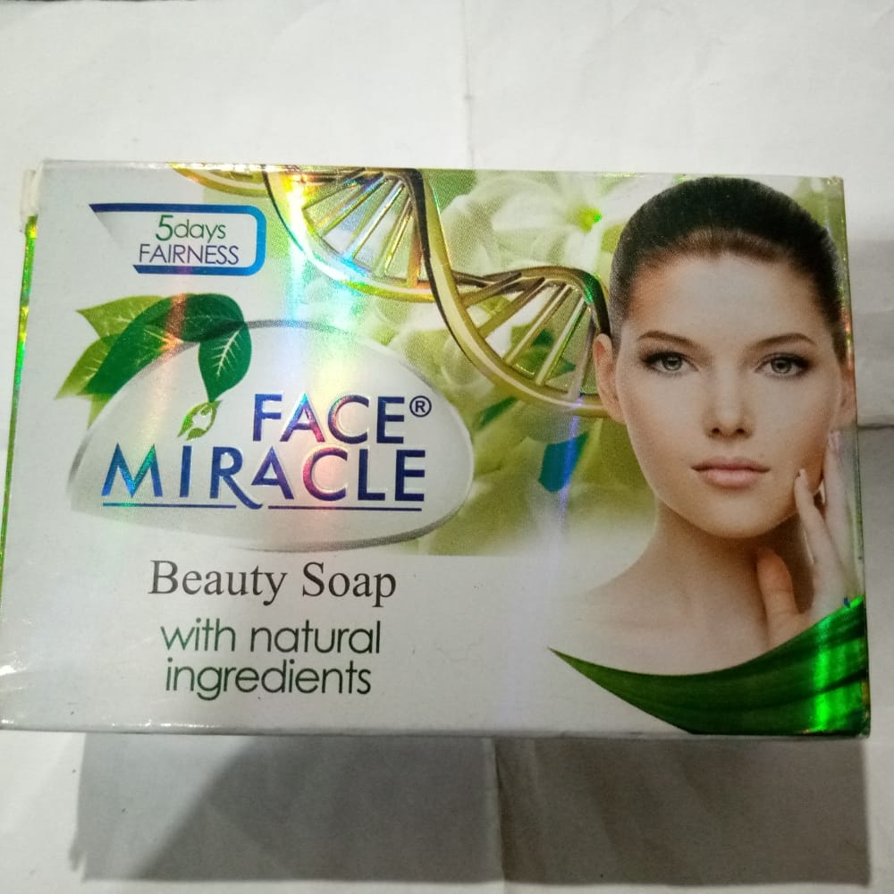 FACE MIRACLE BEAUTY SOAP WITH NATURAL INGREDIENTS  fmbswez4c-6