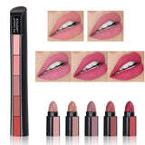Fab 5 Steps Pop-Up Pen Style stick - 5 in 1 Moisturizing Matte Finish - Lipstick Set  5smlmiz9b-7