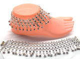 Three Line Anklet Silver Payal grr plfrsra3f-b