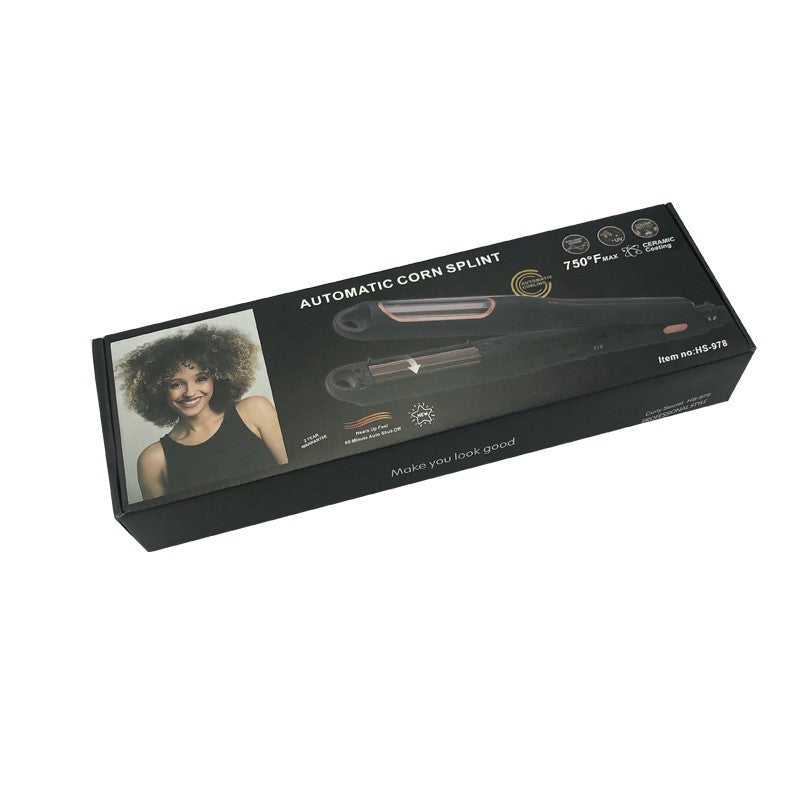 New Automatic Hair Curling Iron Corn Plate Curler For Women Corn Splint Curlers Irons Wand Men Hair Styling Tool