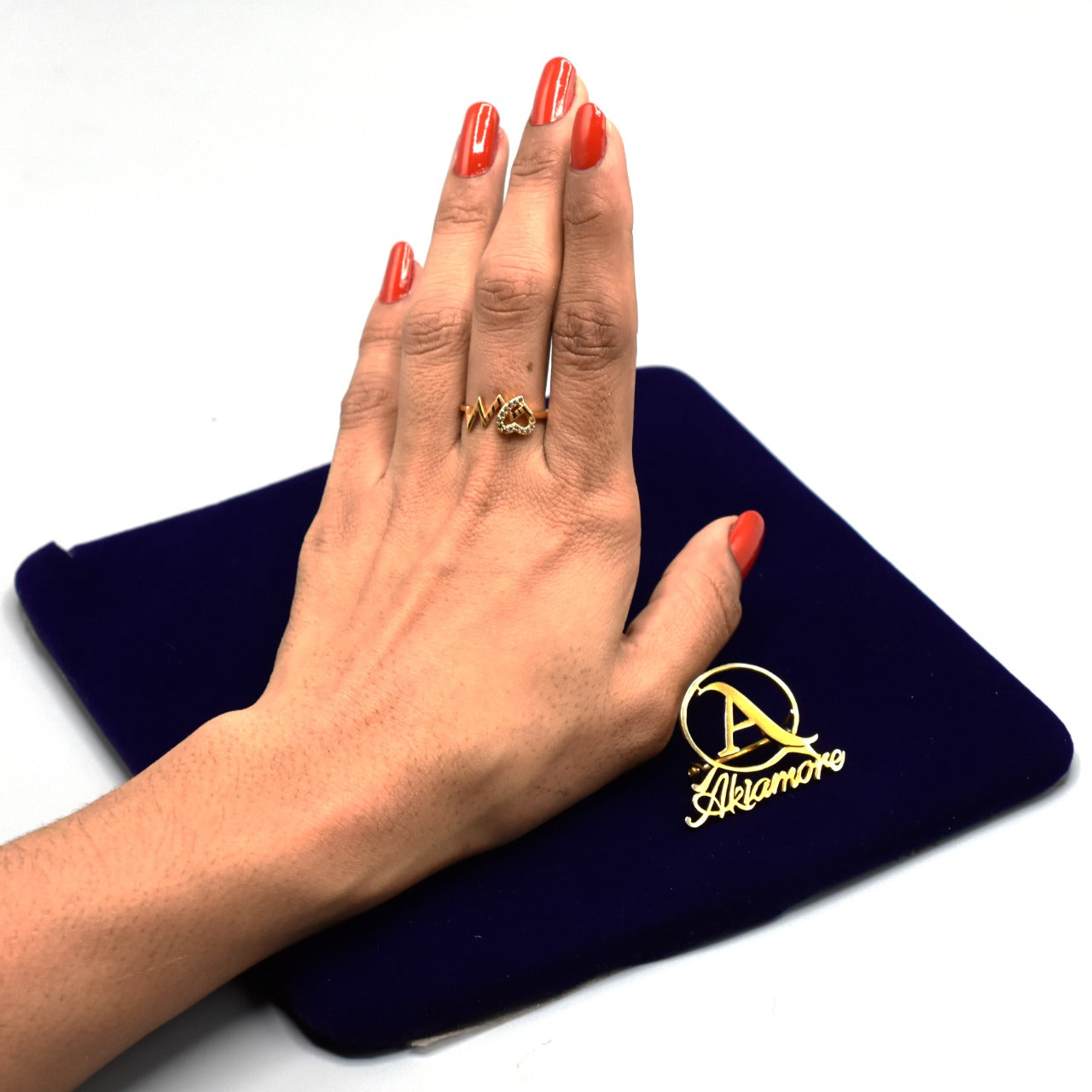 Sterling  Gold Gold Ring Full Zircon CZ Lady Bird Ring Women Wedding Jewelry Rock Punk Round Jewelry