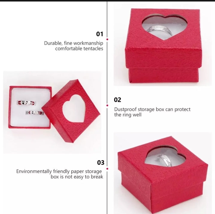 Classic Couple Rings For Men Women CZ Stone Trendy Wedding Lovers' Ring Jewelry Romantic Valentine's Day Present Ring Accessory  fgfrsrf4b-f