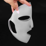 Silicone Moisturizing Mask Sheet Face Mask Prevent Evaporation-White