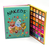 NAKED Eyeshade Kit - Romantic Color All In One Fashion Palette – Makeup Kit nekmiz3d-i