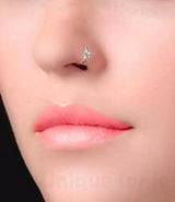 4Pcs nose ring Stainless Steel golden Nose Piercing Ring with shinning silver stones Hoop Nose latest designed Women/girls Jewellery 2020 ngfrgda5d_3
