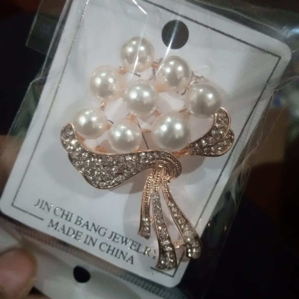 Stylish Brooches Pearl Flower Brooches For Women Elegant Fashion Pin Crystal Brooch Wedding Jewelry High Quality bcfrpdd5x-4