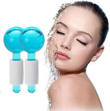 Large Beauty Ice Hockey Energy Beauty Crystal Ball Facial Cooling Ice Globes Water Wave For Face and Eye massage