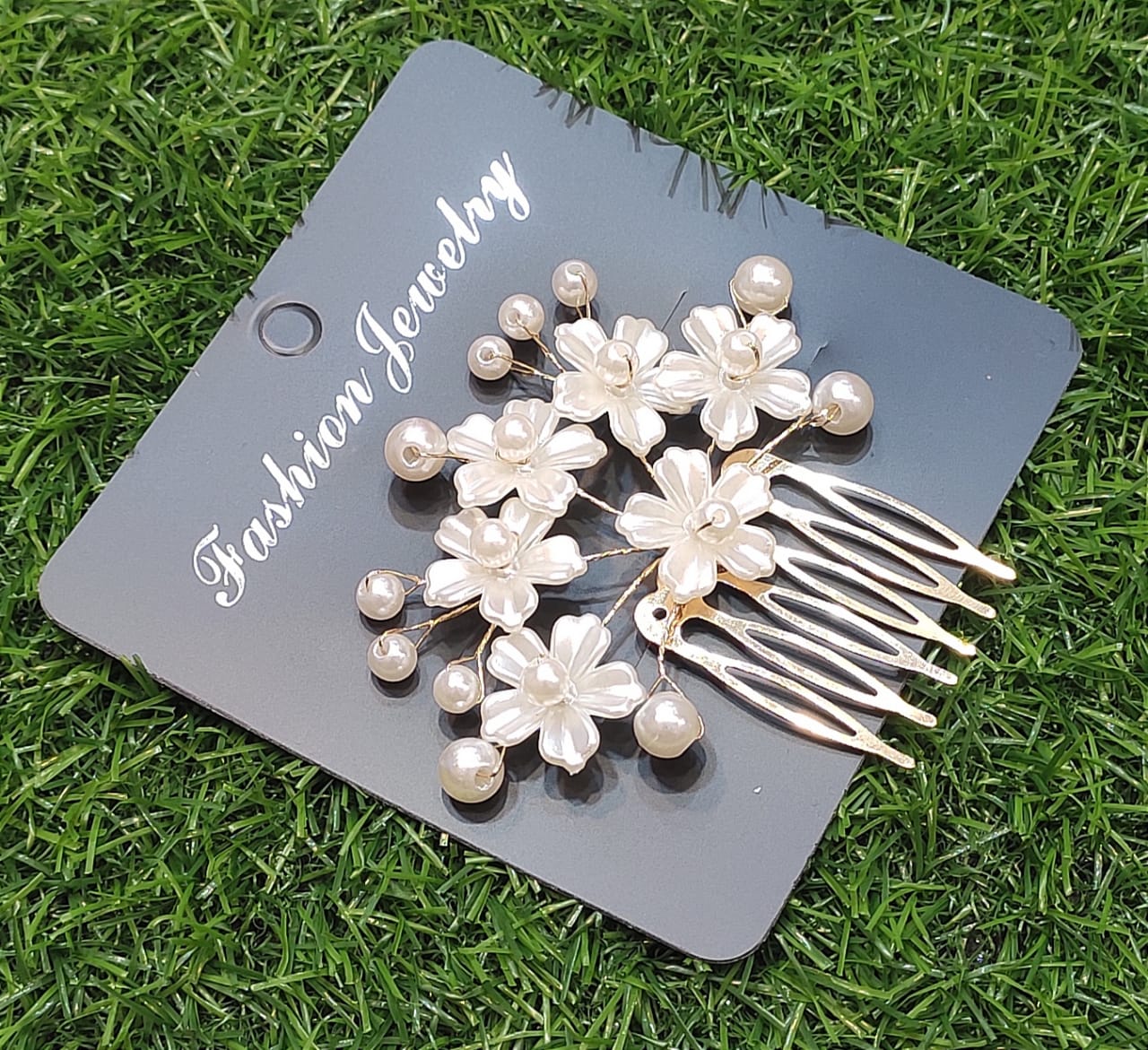 Golden Color Pearl For Women Accessories Hair Ornaments Jewelry