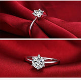 Crystal Zircon Stone Oval Diamond Ring for girl  fgfrsrf1x-e