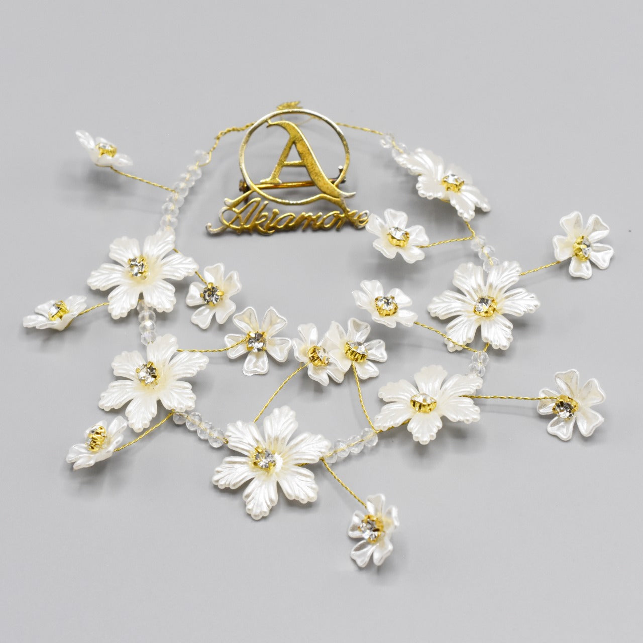 bride crown headband flower Pretty Wedding Hair Accessories hpfrgdc7b-1