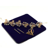 Stylish Flashing Ornaments Rhinestone Pearl Bridal Hair Clip Accessories Jewelry Wedding Elegant Crystal Bride Hair Comb Headwear hpfrcrd1d-6
