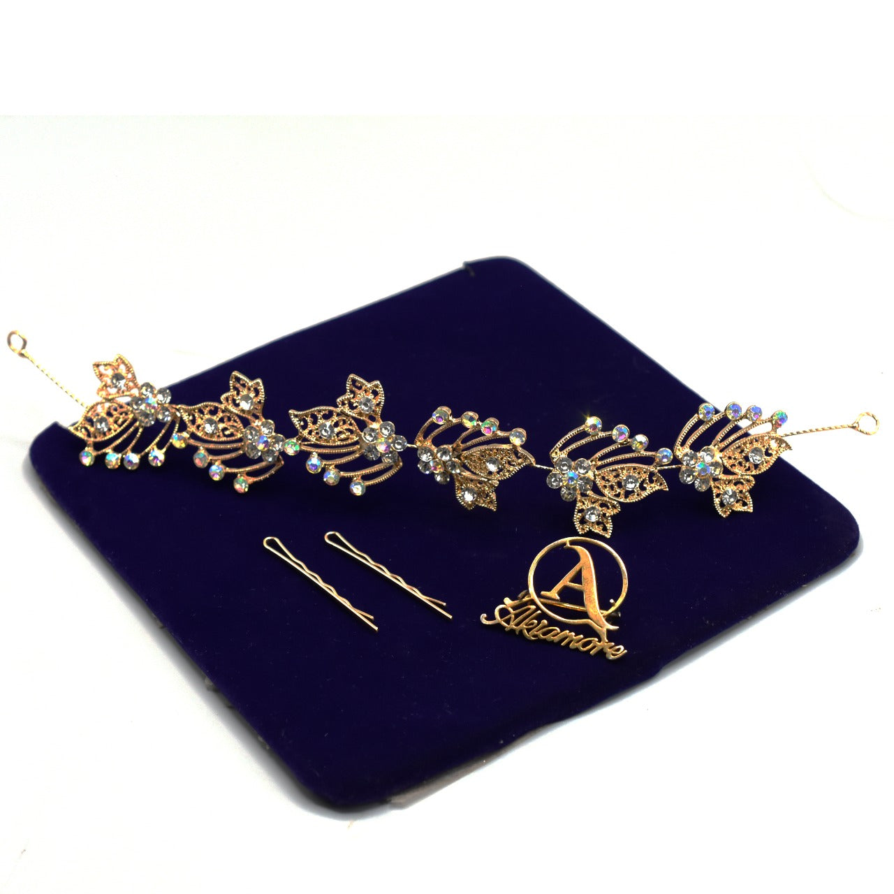 Stylish Flashing Ornaments Rhinestone Pearl Bridal Hair Clip Accessories Jewelry Wedding Elegant Crystal Bride Hair Comb Headwear hpfrcrd1d-6