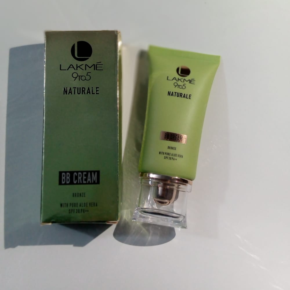 LAKME 9 To 5 NATURALE BB Cream, Bronze , SPF 30, With Pure Aloe Vera 60 g  lbbnskz9b-i