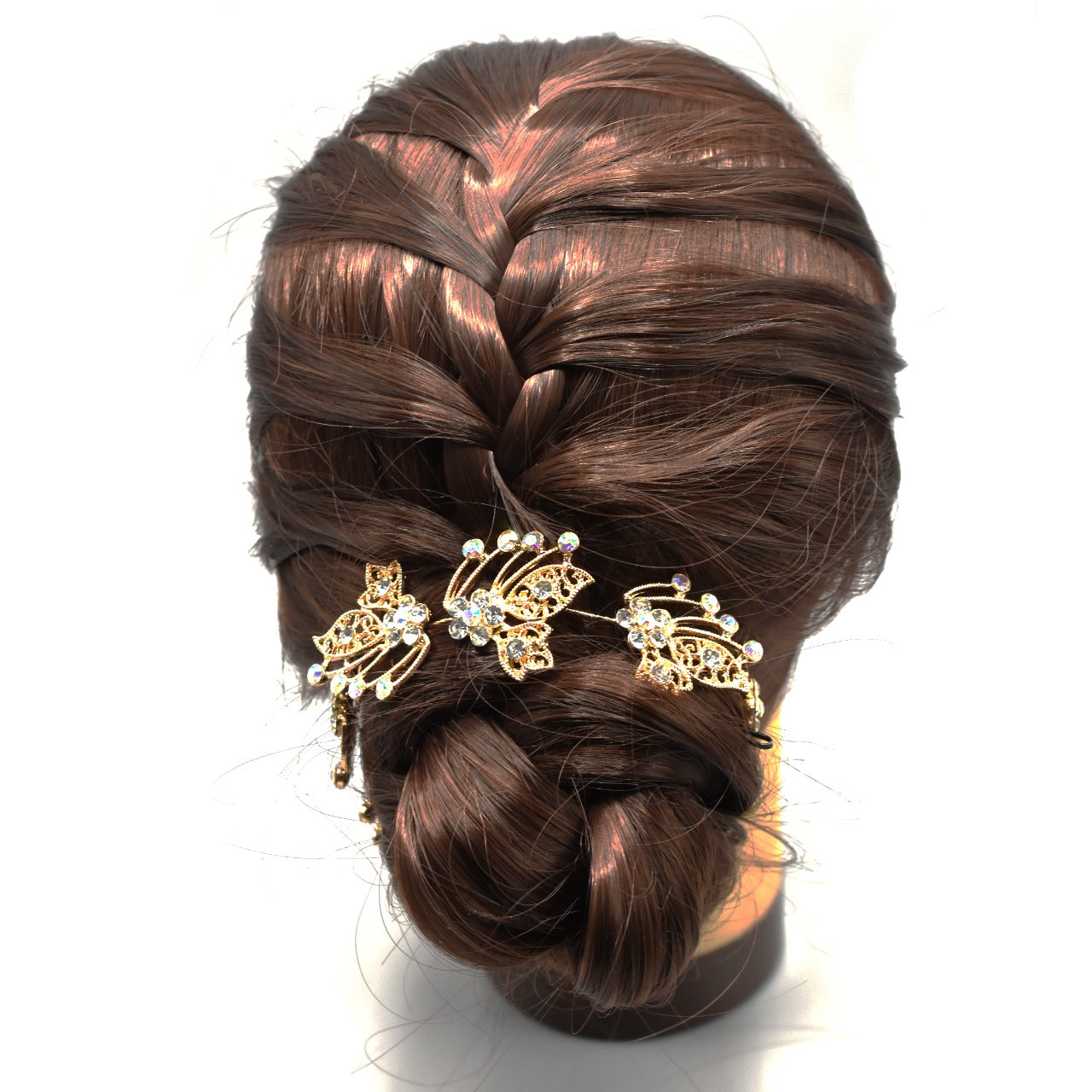 Stylish Flashing Ornaments Rhinestone Pearl Bridal Hair Clip Accessories Jewelry Wedding Elegant Crystal Bride Hair Comb Headwear hpfrcrd1d-6