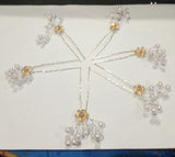 6 PCS Fashion Austrian Crystal Wedding Hair Pins and Clips Rhinestone Bridal Hair Accessories Jewelry Headpieces for Women hnfrpdc5l-1