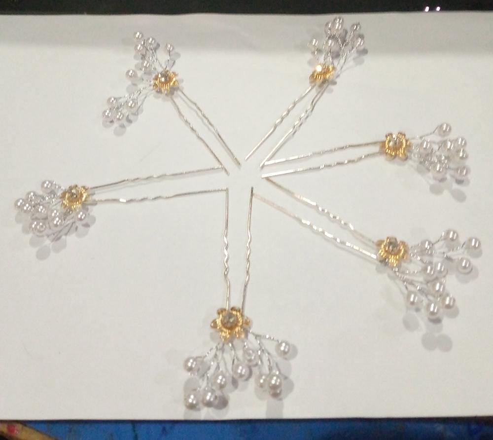 6 PCS Fashion Austrian Crystal Wedding Hair Pins and Clips Rhinestone Bridal Hair Accessories Jewelry Headpieces for Women hnfrpdc5l-1