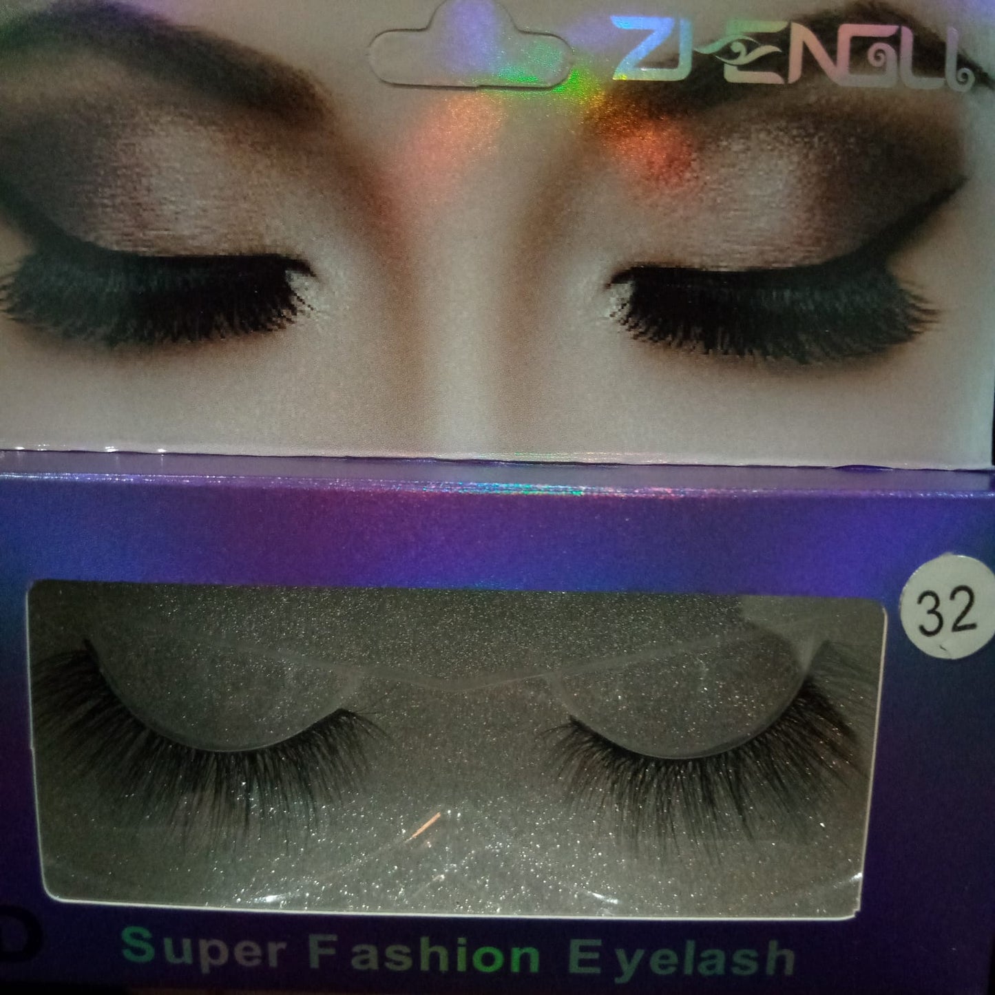 Women Eyelashes Party Black super fashion 3d (1 pair) esfrbks4b-1