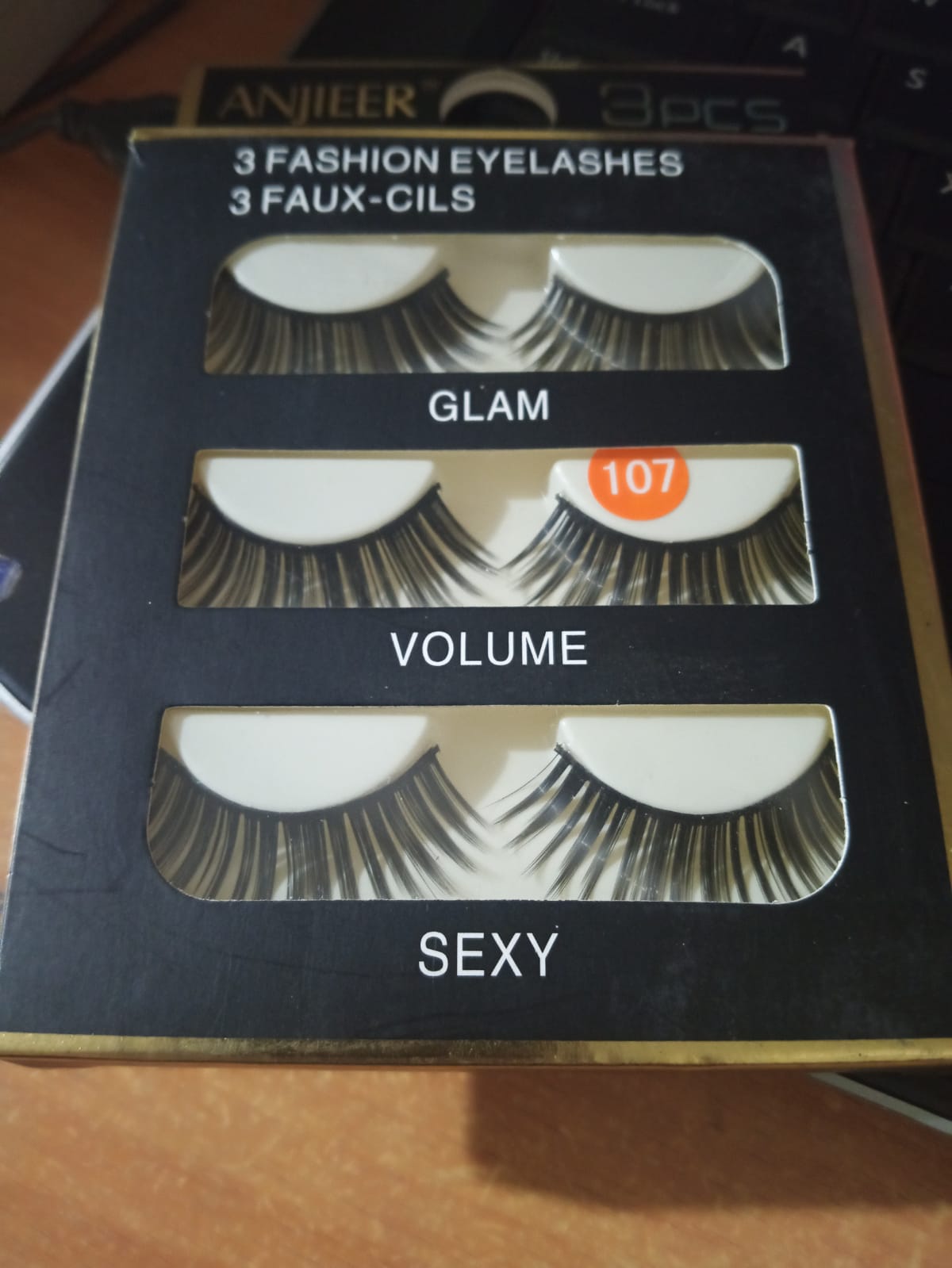 Aihui 5D Mink Hair Eyelashes  esfrbks4b-c