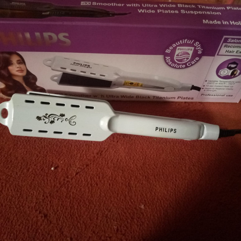 Philips hair hotsell straightener wide plates