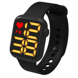 Y1 waterproof Led Smart watch square Led Watch for unisex boys and girls smart band led band band New stylish watch led square smart watch smart band digital watch digital smart watch led watch 2021 for unisex  wwwbkz2d-l