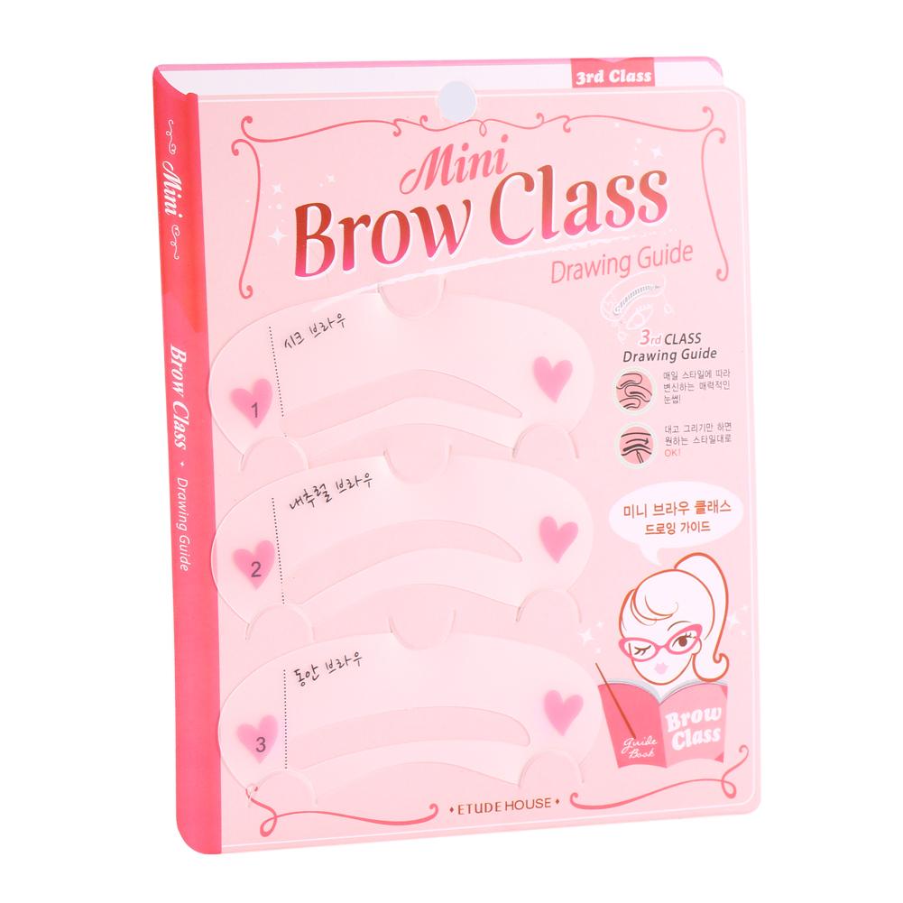 3 Styles Shape Frame Mini Eye Brow Class Drawing Guide Shaping Stencils Grooming Soft ssfrcls4h-3