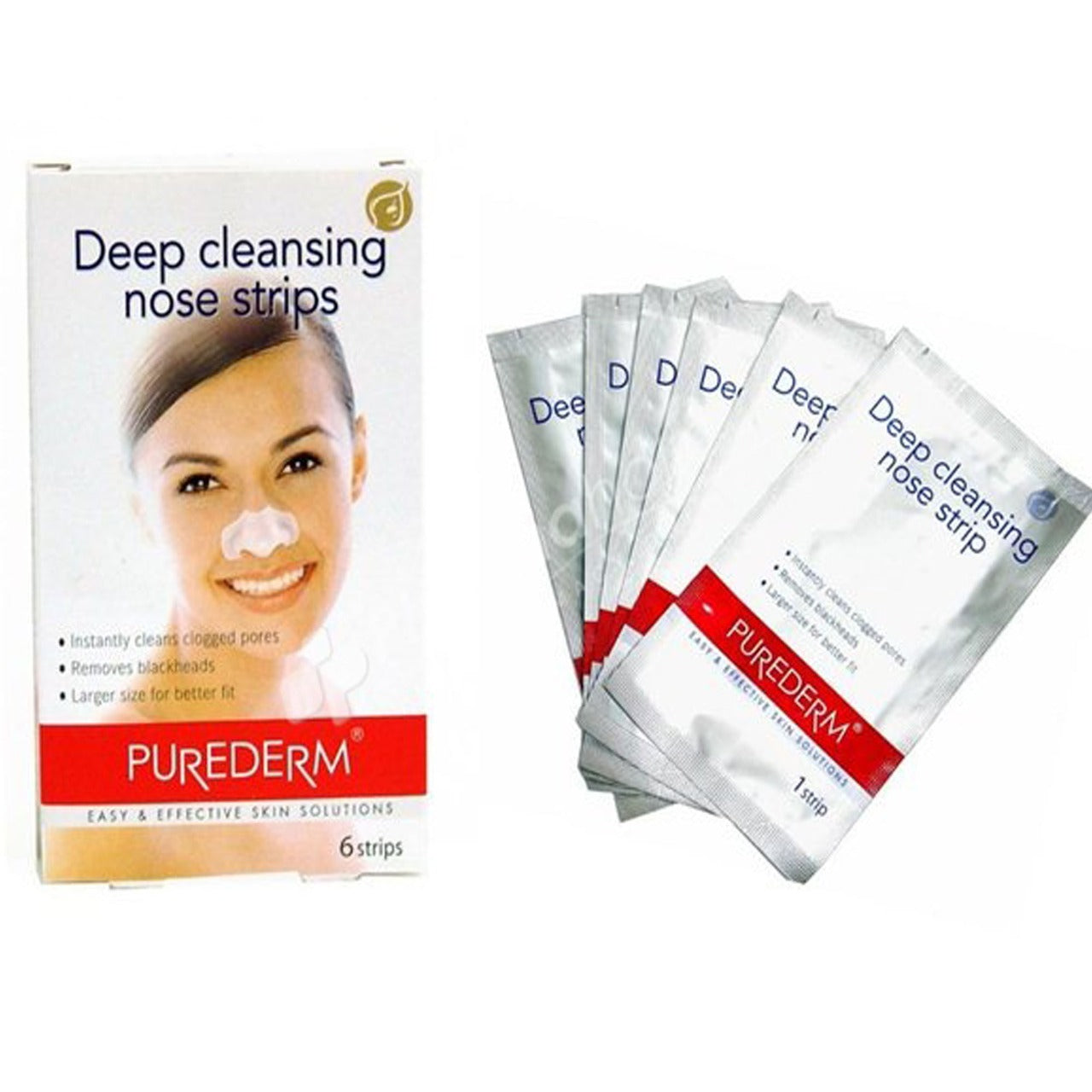 Purederm Deep Cleansing Nose Strip – 6 Strips  dcnswez4m-6