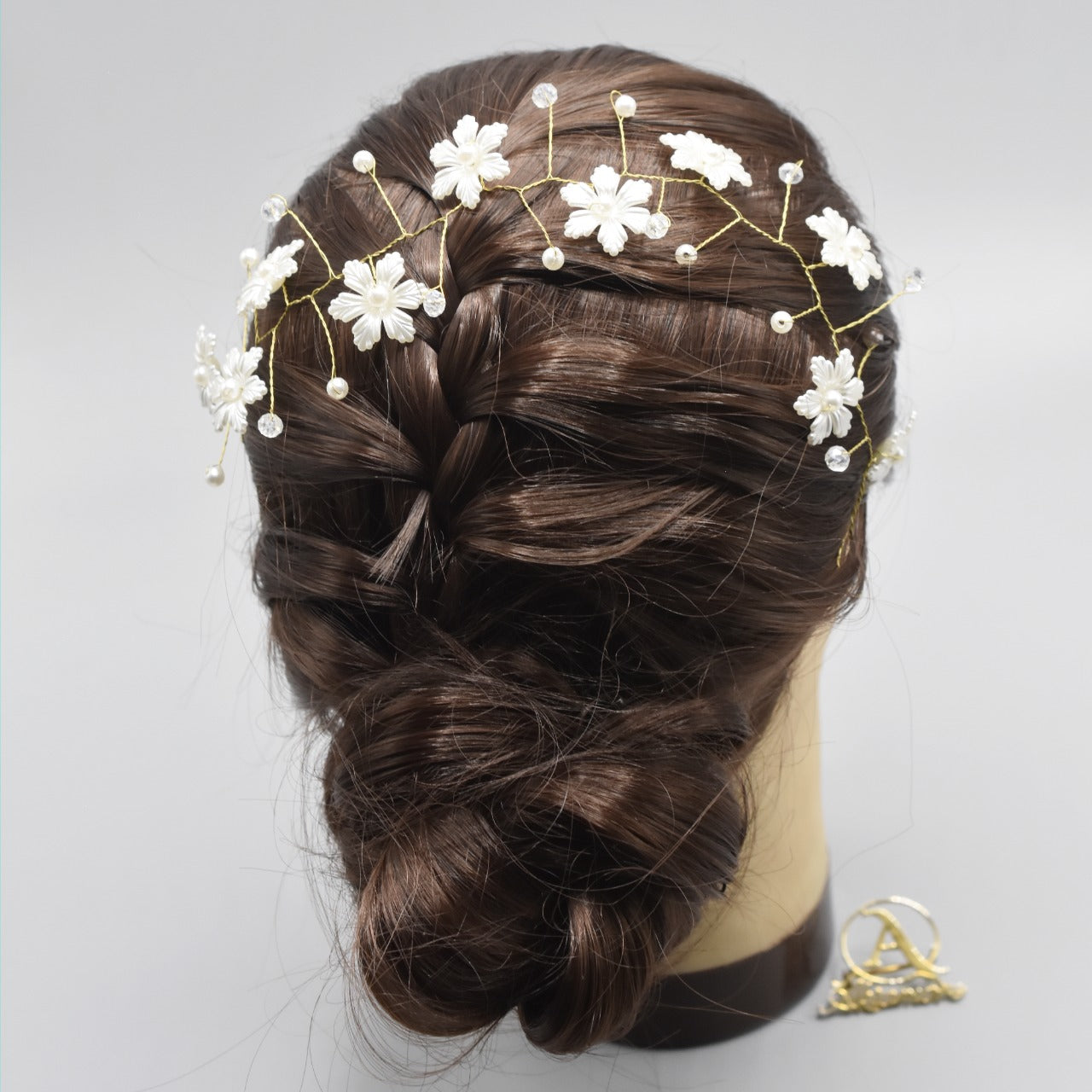 bride crown headband flower Pretty Wedding Hair Accessories hpfrgdc7b-1