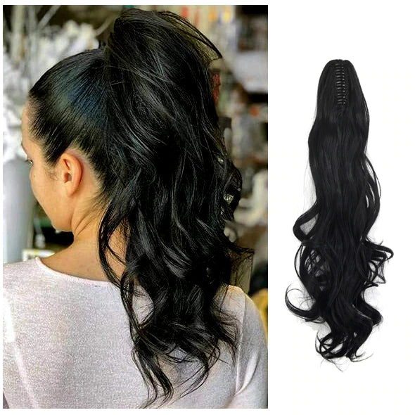 Hair extensions 3 step cutting natural Dark brown Black