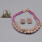 Golden Imitation Pearl Wedding Necklace Earring Sets Party Jewelry Sets for Women Elegant Party Gift Fashion Jewellery jtfrcra1g-1
