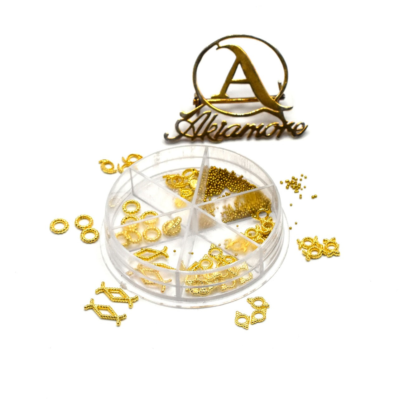 gold metal Imperial crown nails foils decals slice wheel nail art decorations design tools ntfrgdr2i-1