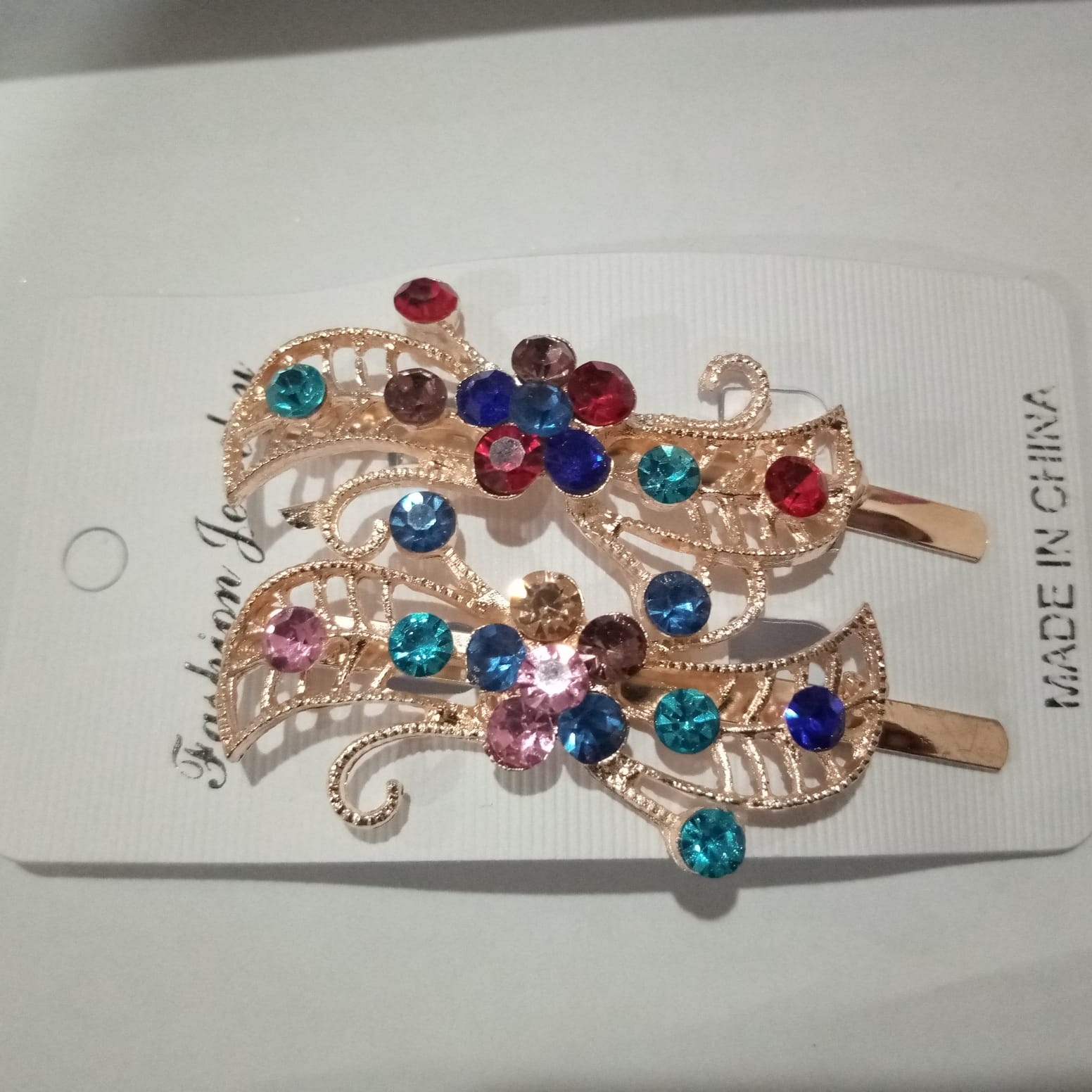Hot Sale 5 Colors Korean Crystal Pearl Elegant Women Barrettes Hair Clip Hairgrips Hairpin Girls Hair Accessories Dropshipping hpfrpdc5a-3