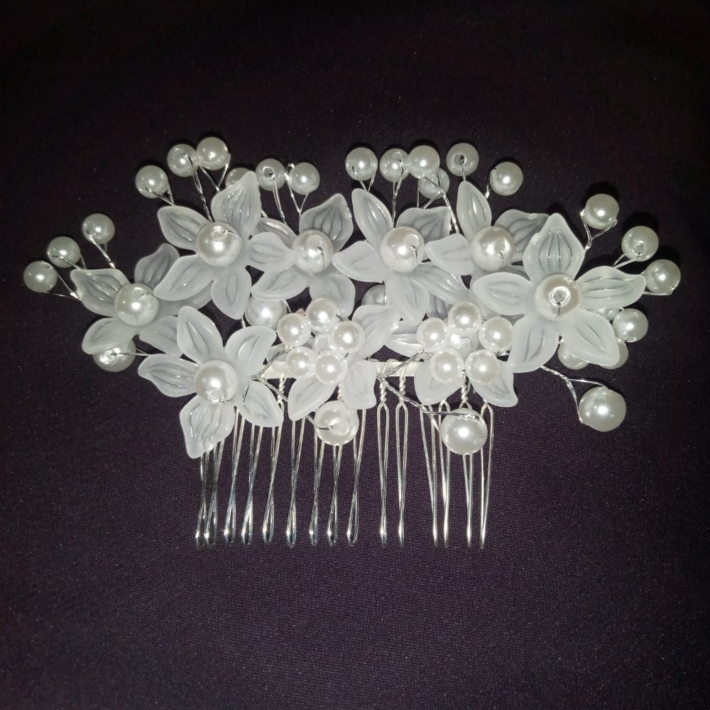 Crystal Hair Combs Tiaras Rhinestone Pearl Bridal Hair Comb Headpiece Women Hair Jewelry Wedding Hair Accessories for Bride cpfrpdc5k-1