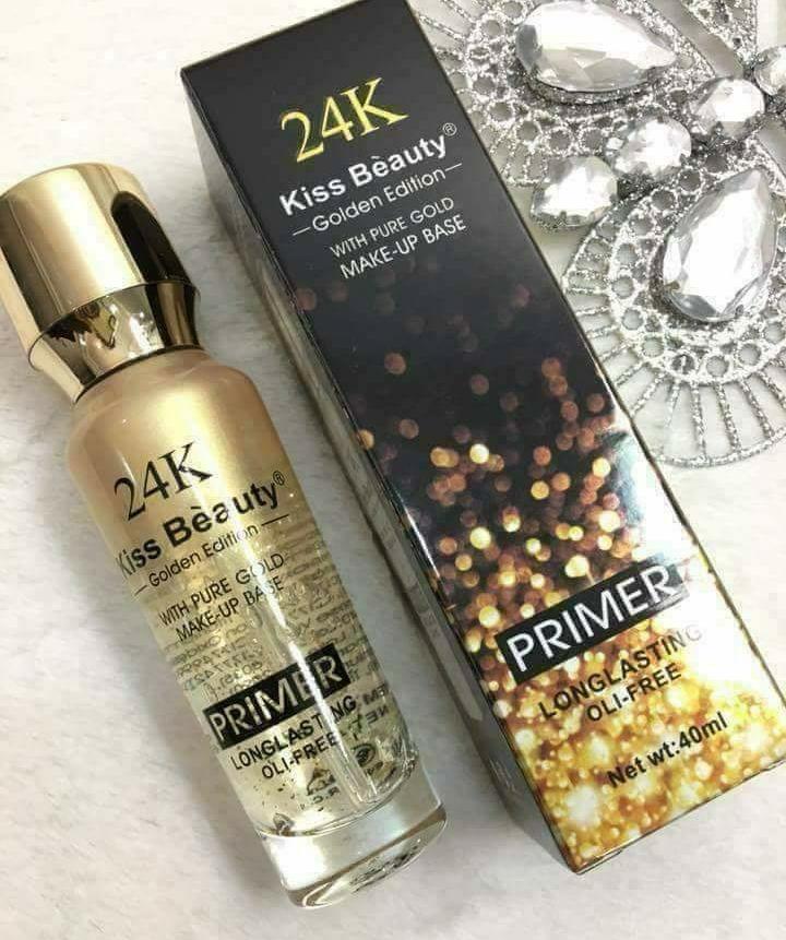 Kiss Beauty Golden Edition 24K Gold New Liquid Primer  kbgpclz7c-2